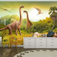 Zelfklevend fotobehang - Dinosaurus, 8 maten, premium print - thumbnail