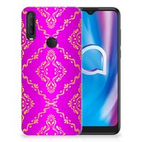 Siliconen Hoesje Alcatel 1S (2020) Barok Roze