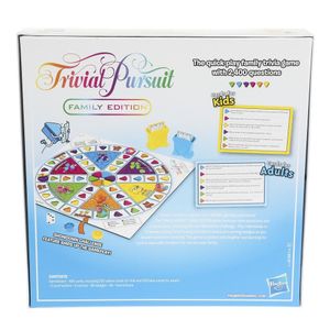 Hasbro Trivial Pursuit Family Edition Kinderen & volwassenen Triviantspel