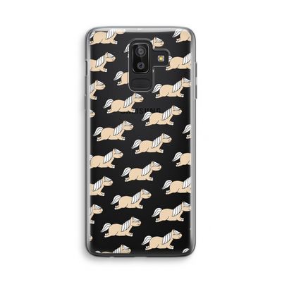 Ponys: Samsung Galaxy J8 (2018) Transparant Hoesje