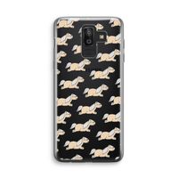 Ponys: Samsung Galaxy J8 (2018) Transparant Hoesje Ponys: Samsung Galaxy J8 (2018) Transparant Hoesje
