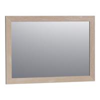 Brauer Citrine Spiegel - 100 cm - Rechthoekig - Lamellen - Eiken Wit Frame