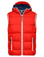 James & Nicholson JN1076 Men´s Maritime Vest - /Red/White - M