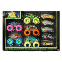 Hot Wheels Monster Trucks glow in the dark 10-pack