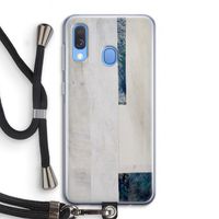 Meet you there: Samsung Galaxy A40 Transparant Hoesje met koord