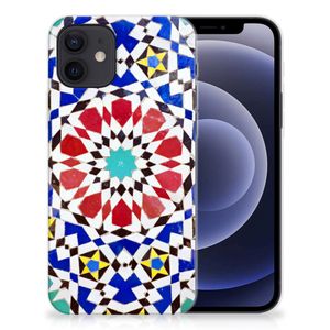 iPhone 12 | 12 Pro (6.1") TPU Siliconen Hoesje Mozaïek