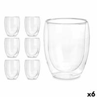 Waterglas Vivalto OCT-DG2061 Transparant Borosilicaatglas 326 ml (6 Stuks)