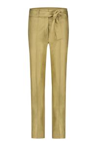 Studio Anneloes Mita Faux Leather Trousers 09463 Broek 0002 Gold