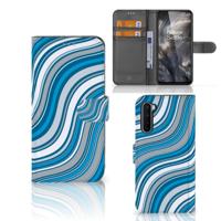 OnePlus Nord | Telefoon Hoesje | Waves Blue OnePlus Nord | Telefoon Hoesje | Waves Blue