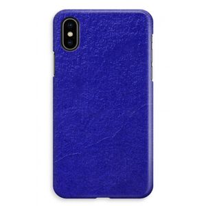 Majorelle Blue: iPhone XS Max Volledig Geprint Hoesje