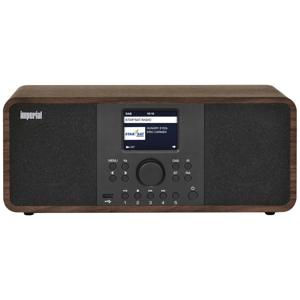 Imperial DABMAN i205 Internetradio Internet, DAB+, VHF (FM) USB, WiFi, LAN, Internetradio Hout