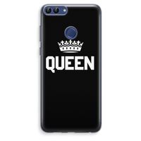 Queen zwart: Huawei P Smart (2018) Transparant Hoesje
