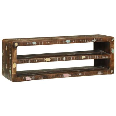 TV-meubel Multikleur 100 x 32 x 36 cm Massief gerecycled hout