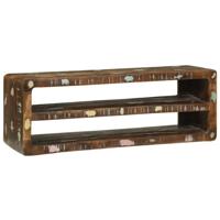 TV-meubel Multikleur 100 x 32 x 36 cm Massief gerecycled hout