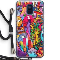 Dreams: Samsung Galaxy A6 (2018) Transparant Hoesje met koord