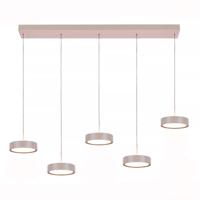 Freelight Hanglamp Alieno 5 lichts L 120 cm comfortlift beige