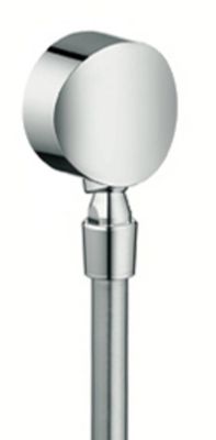 Hansgrohe FixFit S slangaansluitknie met kogelscharnier Chroom