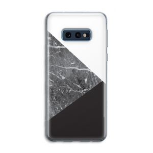 Combinatie marmer: Samsung Galaxy S10e Transparant Hoesje