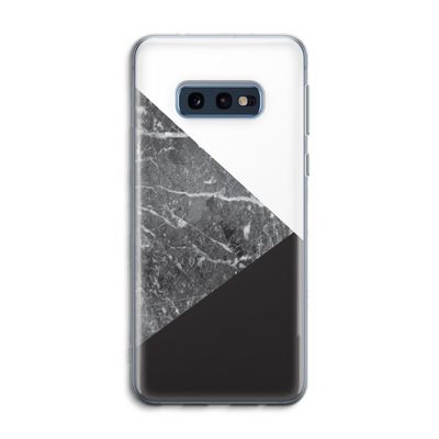 Combinatie marmer: Samsung Galaxy S10e Transparant Hoesje