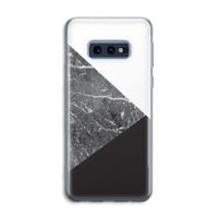 Combinatie marmer: Samsung Galaxy S10e Transparant Hoesje