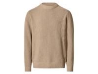 Esmara Men Gebreide heren trui (Beige, L)