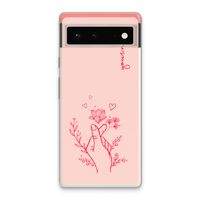 Giving Flowers: Google Pixel 6 Transparant Hoesje