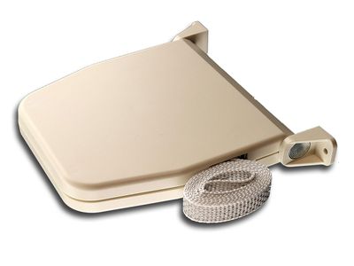 Bandopwinder Selve Incl. 5m Band Crèmewit Voor Zonwering, Zonneschermen & Screens