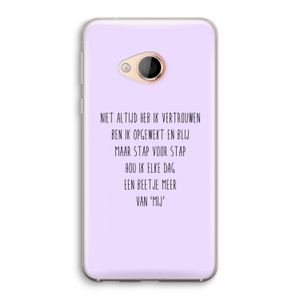 Zelfvertrouwen: HTC U Play Transparant Hoesje