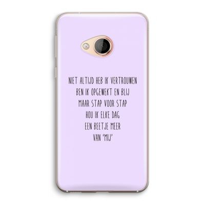 Zelfvertrouwen: HTC U Play Transparant Hoesje