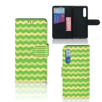 Xiaomi Mi 9 SE | Telefoon Hoesje | Waves Green