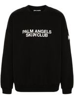 Palm Angels sweat Pa Ski Club en coton - Noir - thumbnail