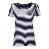 Labelfree T-shirt dames gestreept 1115 - thumbnail