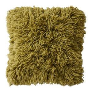 HKliving Fluffy Sierkussen 50 x 50 cm - Olive