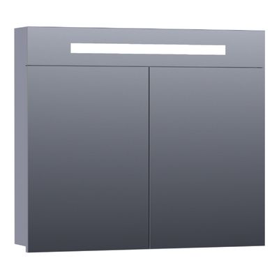 Spiegelkast 2.0 Exclusive Line 80 cm Mat Grijs Sanitop