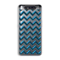 Onderbroken lijn: Samsung Galaxy A80 Transparant Hoesje