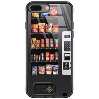 iPhone 8 Plus/7 Plus glazen hardcase - Snoepautomaat