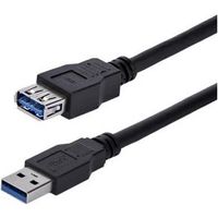 StarTech.com 1m SuperSpeed USB 3.0 Verlengkabel A naar A Zwart M/F