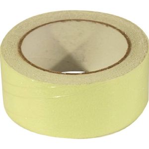 Aidapt glow in the dark antislip tape - geheel glow in the dark - 5 meter lang