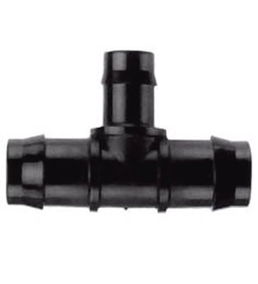 Europond Slangverbinder T-Stuk 13mm - Lekvrije Aansluiting voor Niet-Spiraal Waterslangen