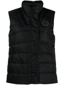 Canada Goose gilet matelassé Freestyle à patch logo - Noir