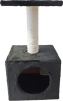 Klimmeubel Diabolo zwart, 57 cm hoog.