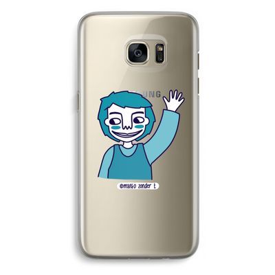 Zwaai: Samsung Galaxy S7 Edge Transparant Hoesje