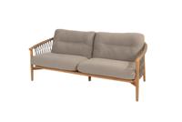 Nora 3-zits lounge bank teak - 4so