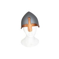 Grijze ridder verkleed soldaten helm - voor volwassenen - van kunststof - Ridders thema Grijze ridder verkleed soldaten helm - voor volwassenen - van kunststof - Ridders thema