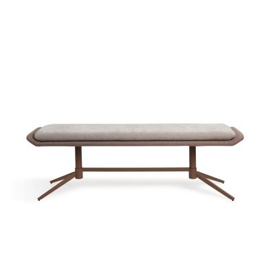 Jesper Home Eetkamerbank 'Oketo' 162cm, kleur No Grey Mouse