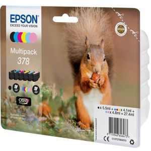 Epson 378 (Squirrel) Multipack Ink