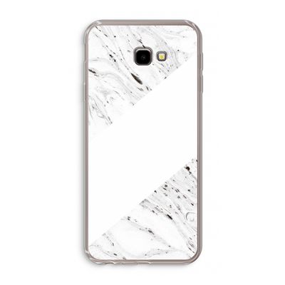 Biggest stripe: Samsung Galaxy J4 Plus Transparant Hoesje