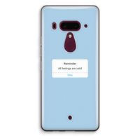 Reminder: HTC U12+ Transparant Hoesje