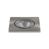 LED-inbouwspot Locco RVS 3W dimbaar