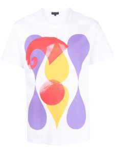 Comme des Garçons Homme Plus t-shirt à imprimé graphique - Blanc